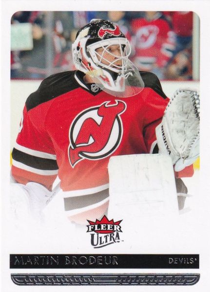 řadová karta MARTIN BRODEUR 14-15 Fleer Ultra číslo 112